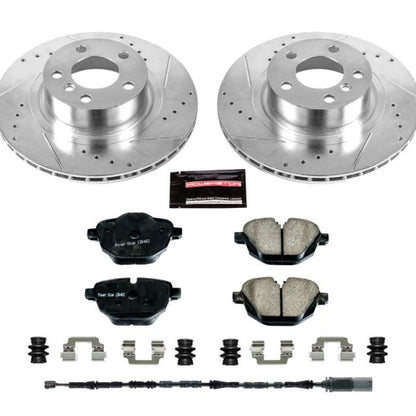 Power Stop 11-17 BMW X3 Rear Z23 Evolution Sport Brake Kit PowerStop