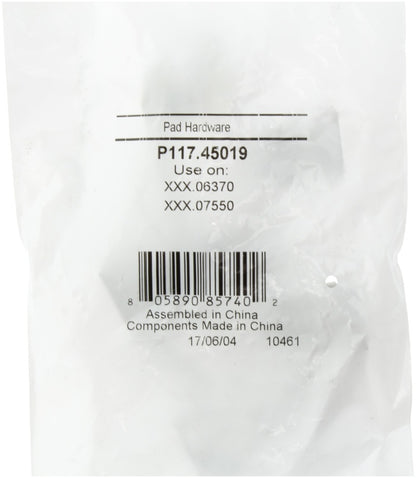 StopTech Premium Ceramic Front Brake Pads - 308.06370 Stoptech