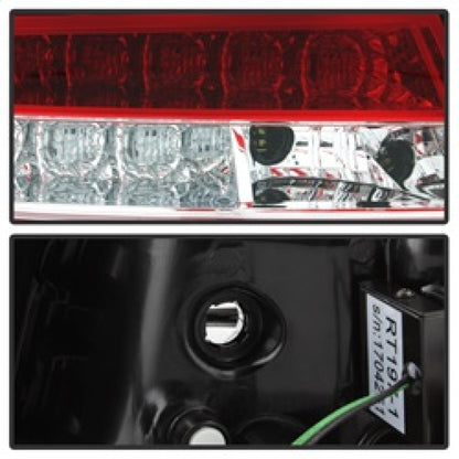 Spyder 09-11 Audi A6 LED Tail Lights - Red Clear (ALT-YD-AA609-LED-RC) SPYDER