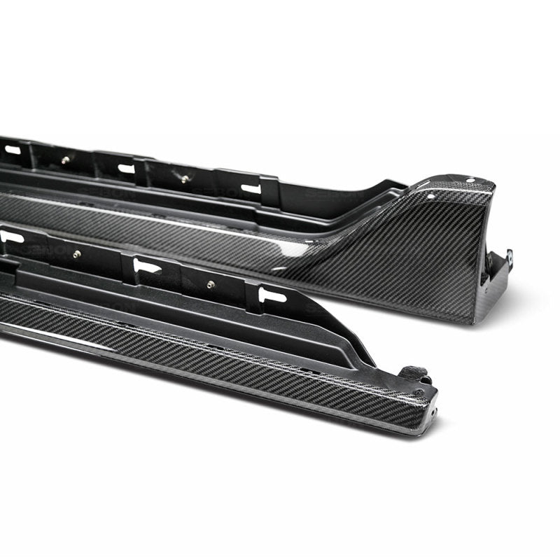 Seibon OE-style carbon fiber side skirts for 2017-2020 Honda Civic Type R - SS17HDCVR-OE Seibon