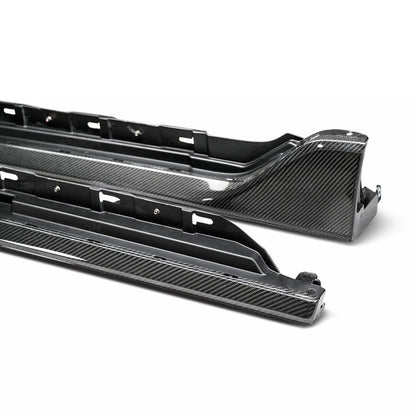Seibon OE-style carbon fiber side skirts for 2017-2020 Honda Civic Type R - SS17HDCVR-OE Seibon