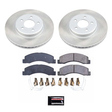 Load image into Gallery viewer, Power Stop 99-04 Ford F-350 Super Duty Front Semi-Coated Rotor Kit