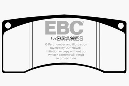 EBC RedStuff Front Brake Pads - DP3016C EBC