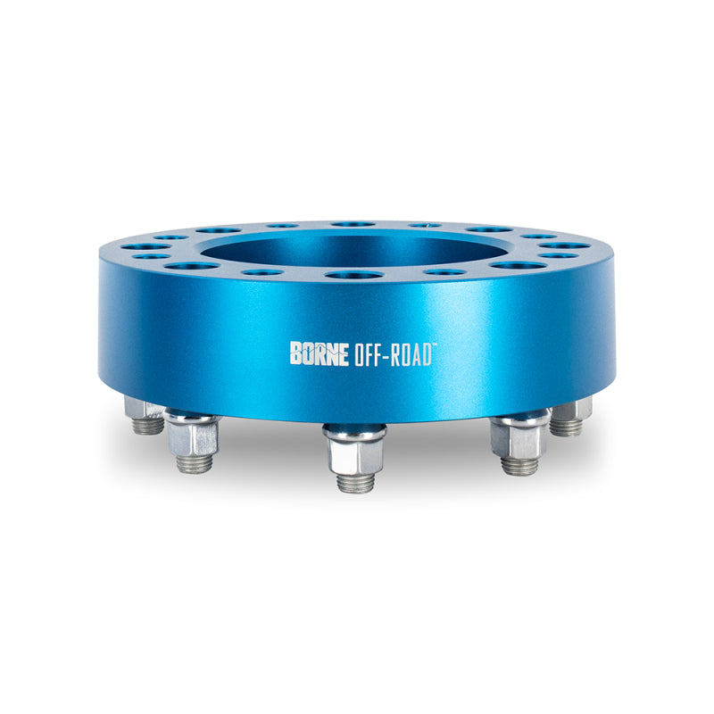 Borne Off-Road Wheel Spacers 8X165.1 121.3 50 M14 Blu