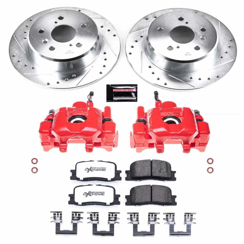 Power Stop 01-03 Toyota High Lander Rear Z36 Truck & Tow Brake Kit w/Calipers PowerStop