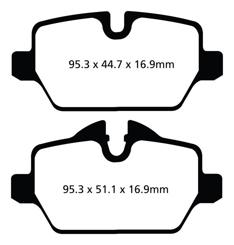 EBC GreenStuff Rear Brake Pads - DP22102 EBC