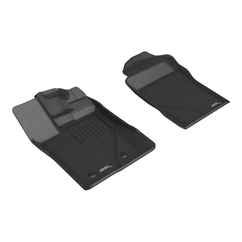 3D MAXpider KAGU 1st Row Floor Mats for Ford Ranger SuperCrew 2024-2026 - L1FR16411509