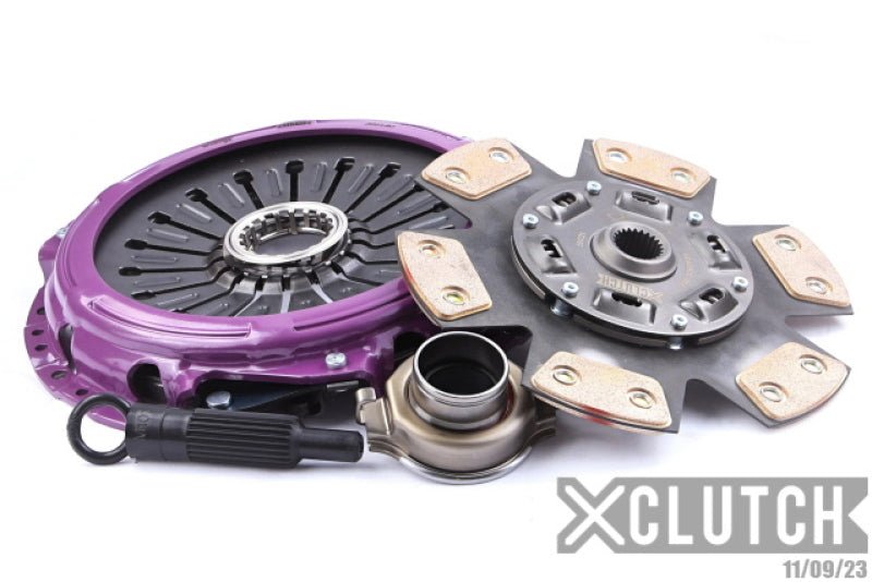 XClutch Stage 2 Sprung Ceramic Clutch Kit for 2001-2002 Lancer Evo VII - XKMI24010-1B