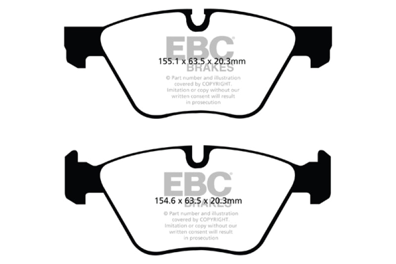 EBC YellowStuff Front Brake Pads - DP42088R