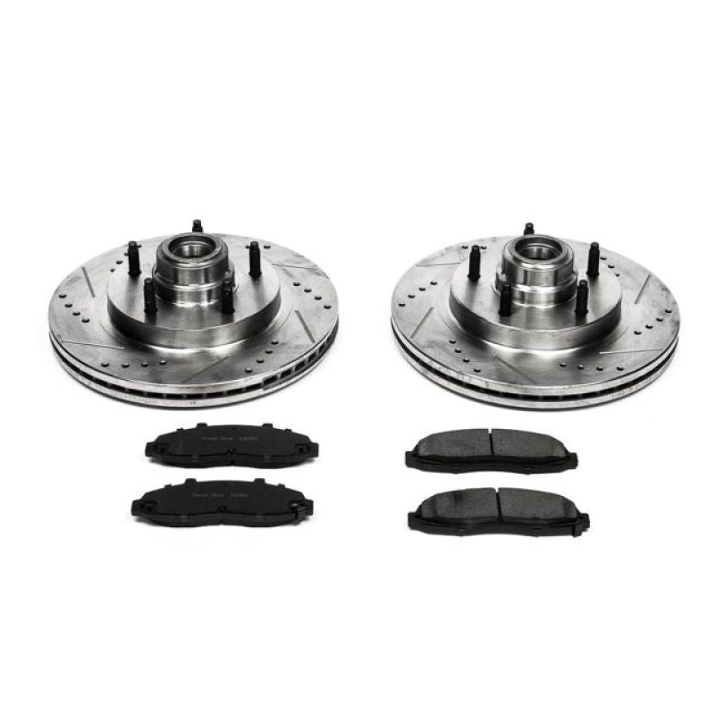 Power Stop 97-00 Ford F-150 Front Z23 Evolution Sport Brake Kit