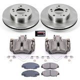 Power Stop 12-15 Honda Civic Front Autospecialty Brake Kit w/Calipers