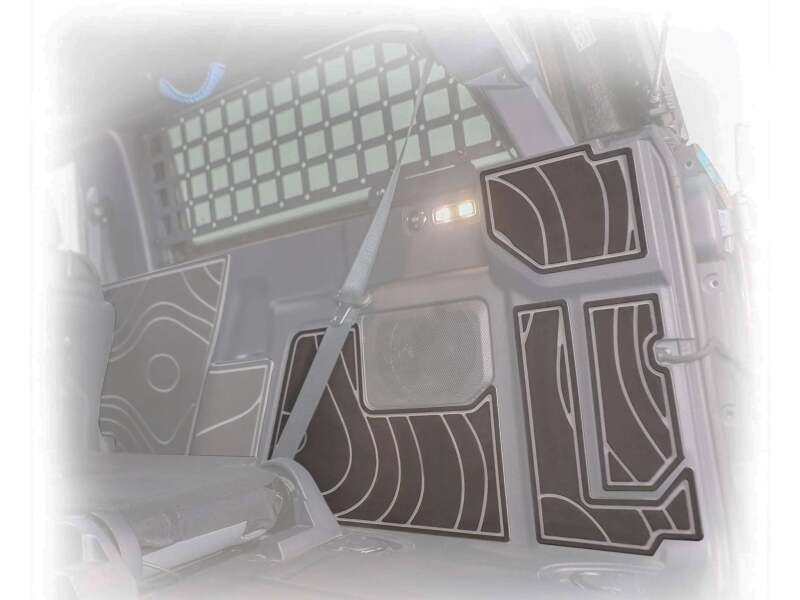 Turn Offroad 2021+ Ford Bronco (2 Door) Cargo Area Foam Protector Kit Black