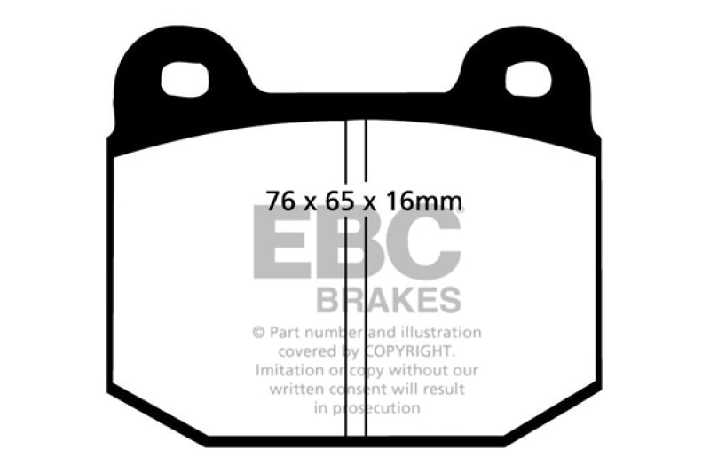 EBC GreenStuff Front Brake Pads - DP2197