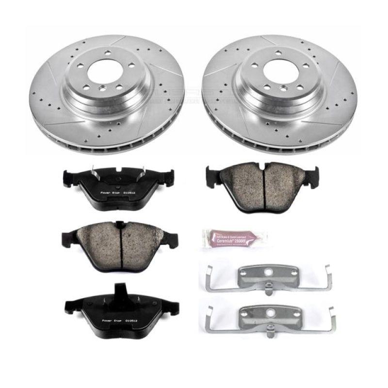 Power Stop 2009 BMW 335d Front Z23 Evolution Sport Brake Kit PowerStop