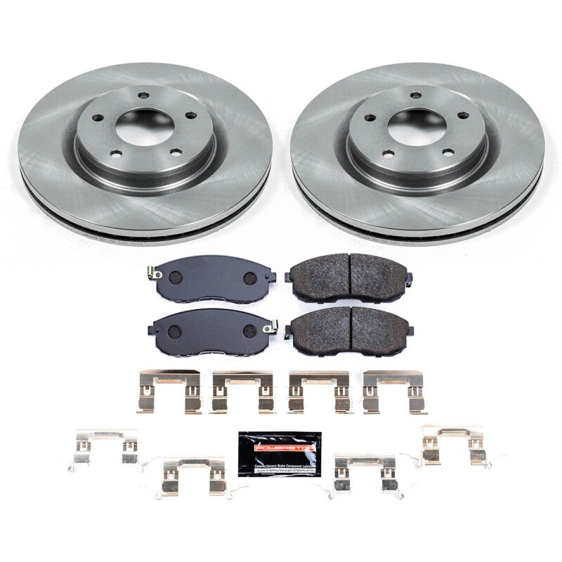 Power Stop 17-18 Nissan Sentra Front Track Day Brake Kit PowerStop