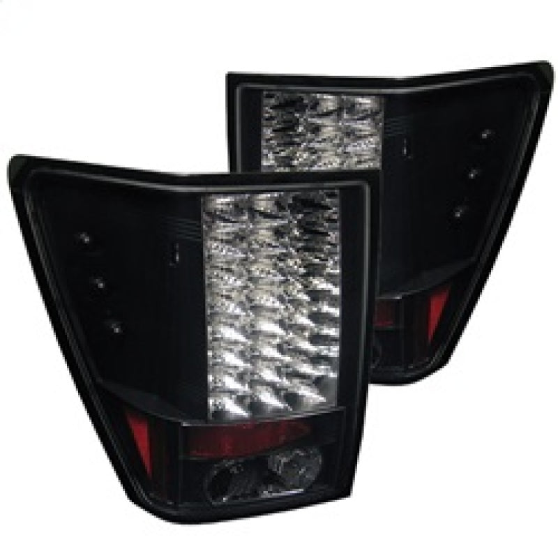 Spyder Jeep Grand Cherokee 05-06 LED Tail Lights Black ALT-YD-JGC05-LED-BK SPYDER