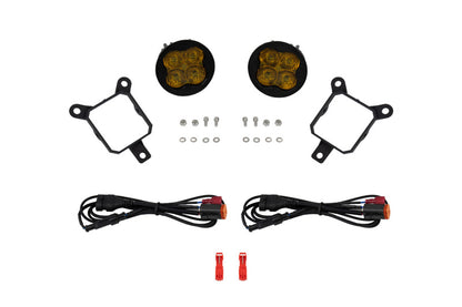 Diode Dynamics 2024+ Subaru Forester SS3 LED Sport Type Y Fog Light Kit - Yellow SAE - Forester