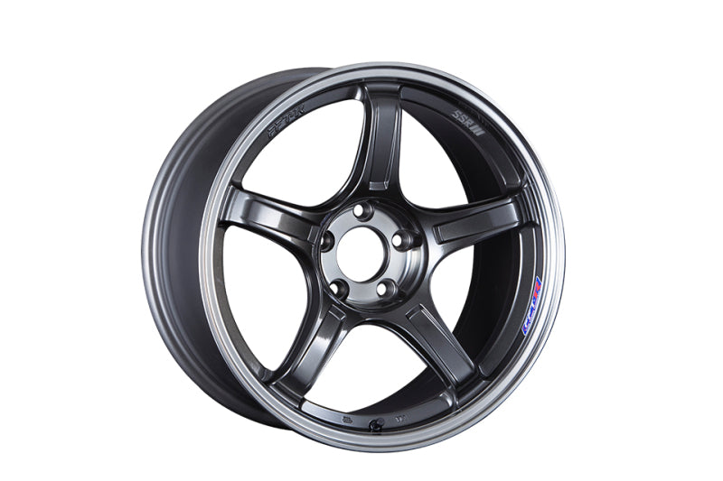 SSR GTX03 17x7.0 5x100 48mm Offset Black Graphite Wheel