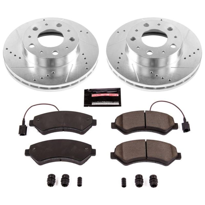 Power Stop 14-19 Ram ProMaster 1500 Front Z23 Evolution Sport Brake Kit PowerStop