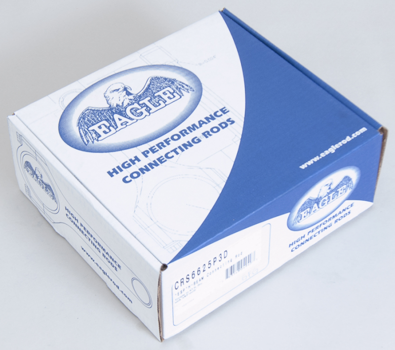 Eagle Pontiac Forged 4340 Steel H-Beam Rods - Set of 8