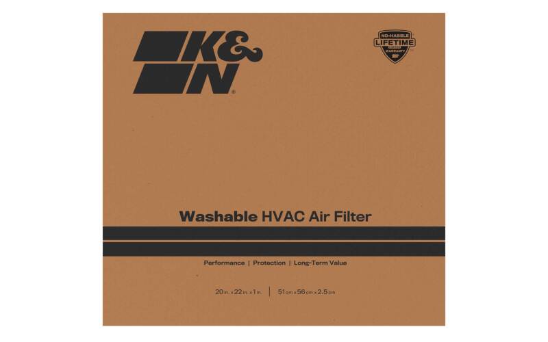 K&N HVAC Filter 20 X 22 X 1 Merv 8