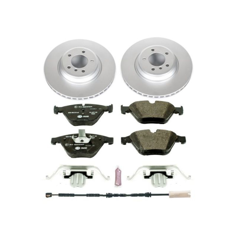 Power Stop 2011 BMW 335d Front Euro-Stop Brake Kit PowerStop