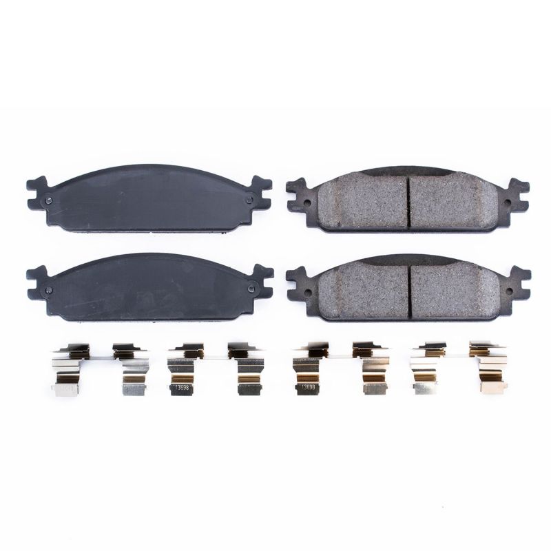 Power Stop 09-11 Ford Flex Front Z17 Evolution Ceramic Brake Pads w/Hardware PowerStop