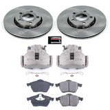 Power Stop 96-98 Audi A4 Front Autospecialty Brake Kit w/Calipers