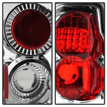 Spyder Ford F150 87-96/Ford Bronco 88-96 Euro Style Tail Lights Chrome ALT-YD-FF15089-C SPYDER