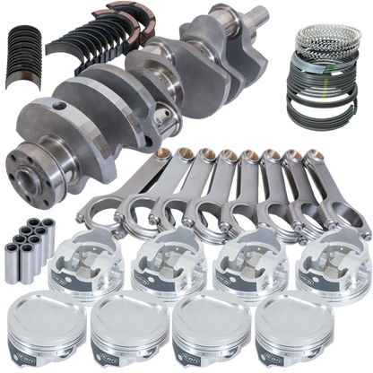 Eagle Ford 351C 3.850in Crank 6.000in H-Beam -20cc Step Dish 4.040in Pistons Rotating Assembly