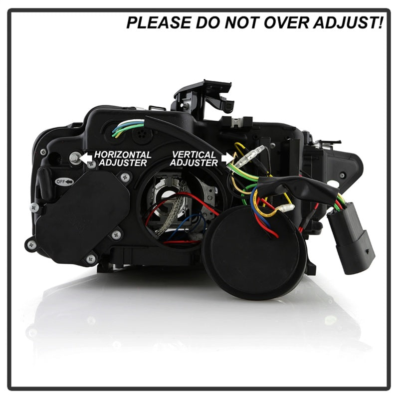 Spyder 13-16 Audi A4/S4 HID Model Only Projector Headlights - Black PRO-YD-AA413HIDSI-BK SPYDER