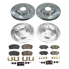 Load image into Gallery viewer, Power Stop 21-22 Hyundai Elantra Front &amp; Rear Z23 Evolution Brake Kit