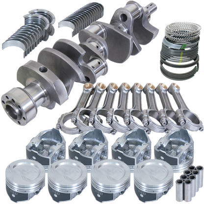Eagle Chevy LT1350 1Pc 3.750in Crank 5.700in I-Beam Rods -18cc 4.040in Pistons Rotating Assembly