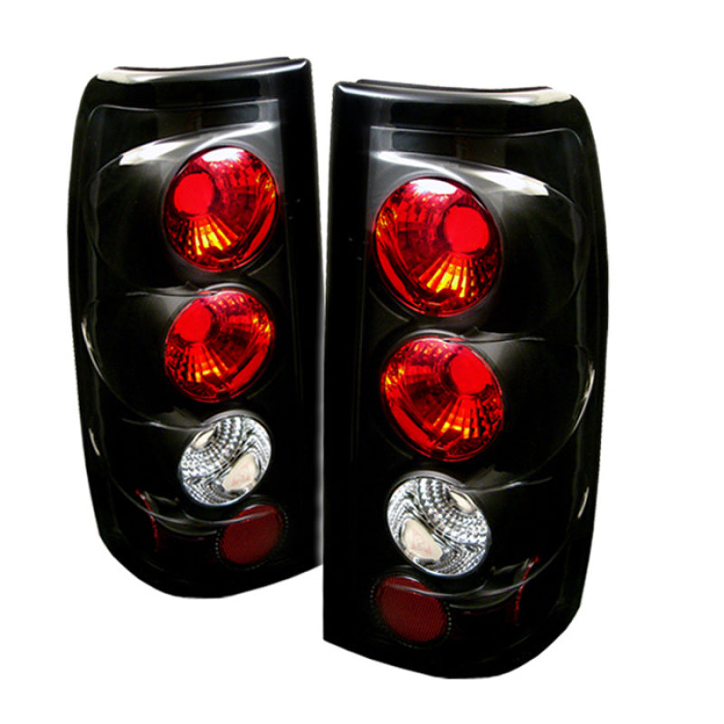 Spyder Chevy Silverado 1500 99-02 Euro Tail Lights G2 Version Blk ALT-YD-CS99-G2-BK SPYDER