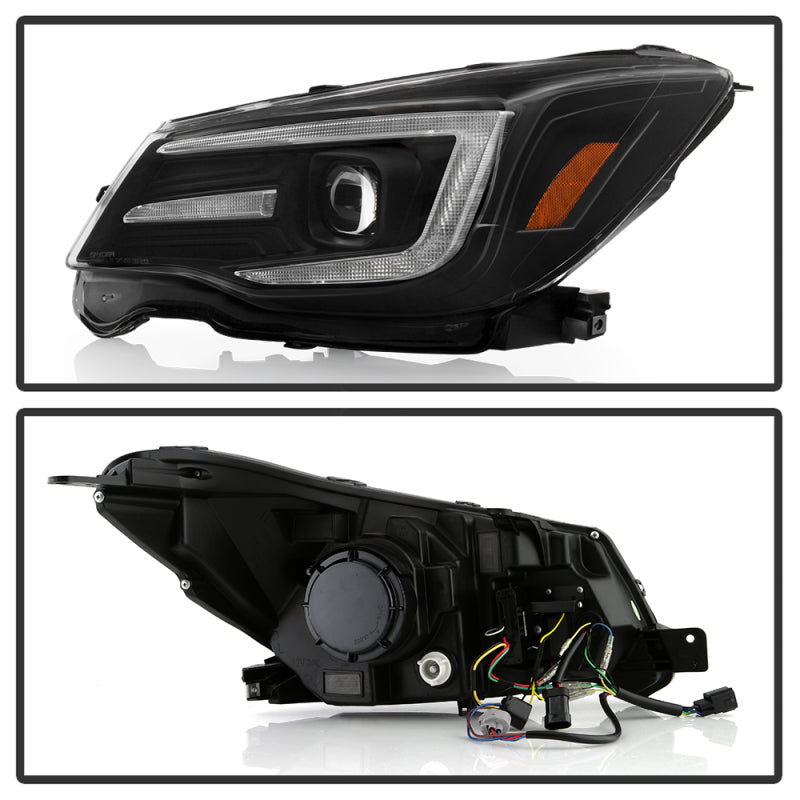 Spyder Signature Subaru Forester 14-16 Xenon/HID Model Only Headlights (PRO-YD-SUFO14HIDSI-BK) SPYDER