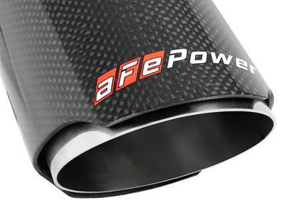 afe MACH Force-Xp Universal Exhaust Tip 2-1/2 IN Inlet x 3-1/2 IN Outlet X 7 IN L