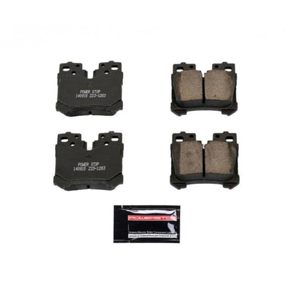 Power Stop 07-17 Lexus LS460 Rear Z23 Evolution Sport Brake Pads w/Hardware PowerStop