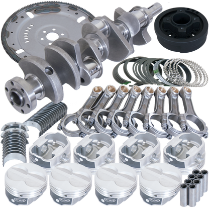 Eagle Ford 302 3.250in Crank 5.400in I-Beam Rods 4.000in Pistons 164 Tooth FP Balanced Assembly