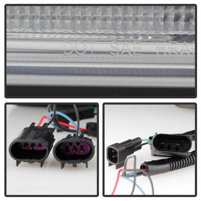 Spyder Ford F-250/F-350/F450 17-18 Full LED Headlights Black PRO-YD-FS17HALAP-SEQ-C SPYDER