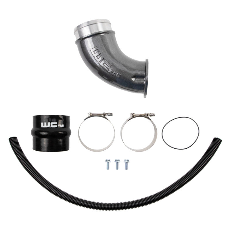 Wehrli 01-04 Duramax LB7 4in High Flow Intake Horn - Brizzle Blue - WCF100535-BRZ
