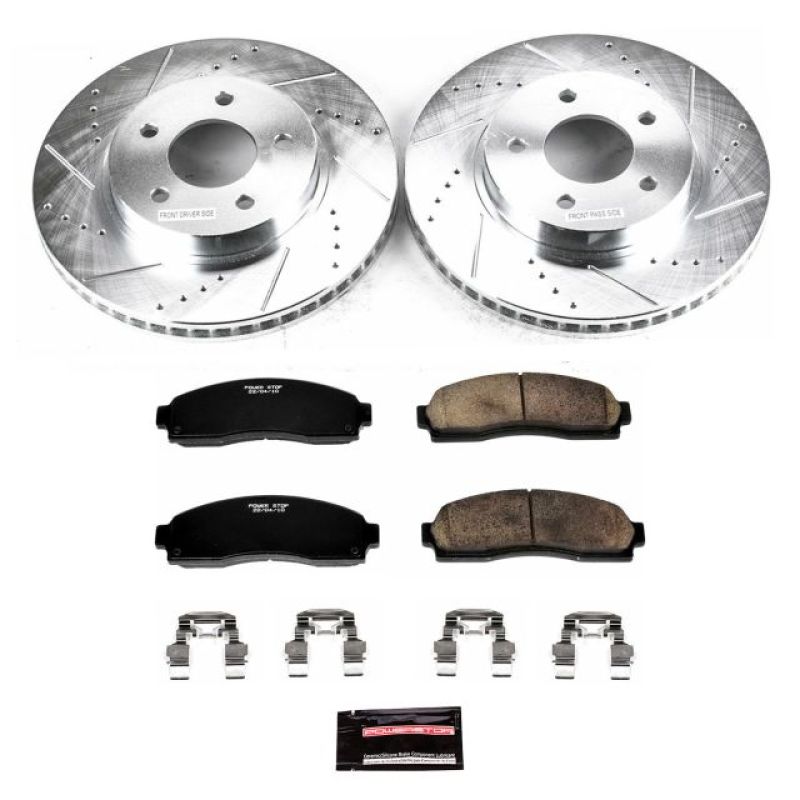 Power Stop 05-06 Chevrolet Equinox Front Z23 Evolution Sport Brake Kit PowerStop