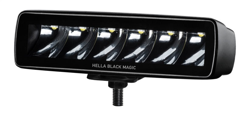 Hella Universal Black Magic 6 L.E.D. Mini Light Bar - Spot Beam Hella