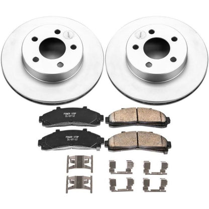 Power Stop 95-01 Ford Explorer Front Z17 Evolution Geomet Coated Brake Kit PowerStop