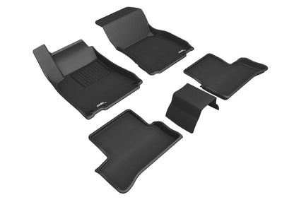 3D MAXpider KAGU 1st-2nd Row Floor Mats for Mercedes-Benz A-Class / Cla-Class 2019-2026