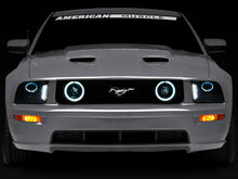 Load image into Gallery viewer, Raxiom 05-09 Ford Mustang w/ Halogen LED Halo Prjctr Headlights-Blk Hsng(Smoked Lens Exclude GT500)