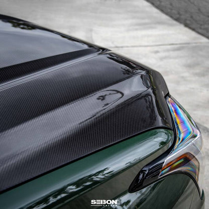 Seibon HD23TYTU-OE OEM-Style Carbon Fiber Hood for 2022–2025 Toyota Tundra & 2023–2025 Toyota Sequoia