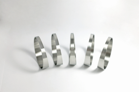 Stainless Bros 1 3/8in x 1D/1.38in CLR Tight Radius 16 Gauge Pie Cut 5pk