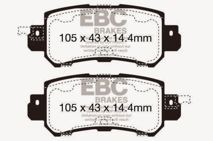 EBC GreenStuff Rear Brake Pads - DP22135 EBC