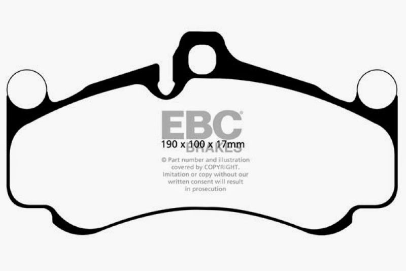 EBC YellowStuff Front Brake Pads - DP42094R