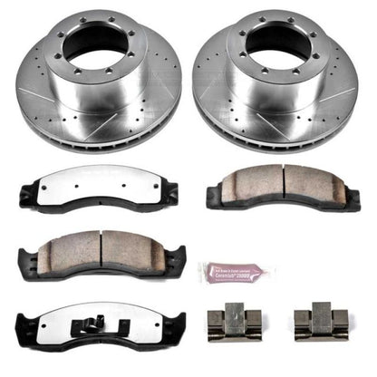 Power Stop 00-02 Ford E-450 Super Duty Rear Z36 Truck & Tow Brake Kit PowerStop